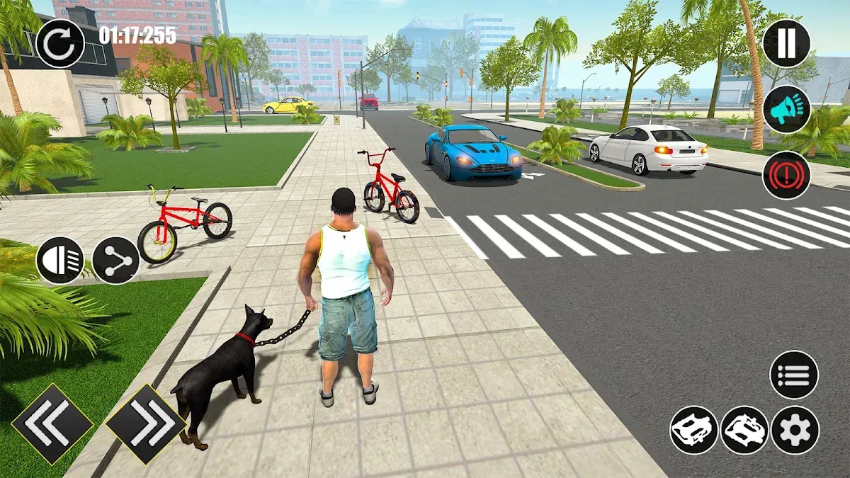 BMX Rider Offroad Racing Games gameplay
